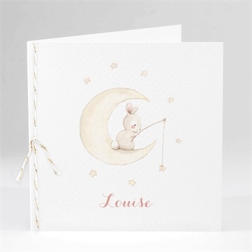 Faire-part naissance pêcheur d'étoile