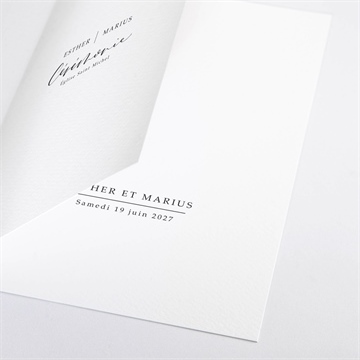 Livret de messe mariage liés pour toujours - Détail du livret