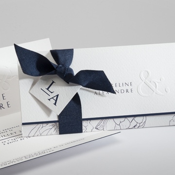 Faire-part mariage chic et moderne