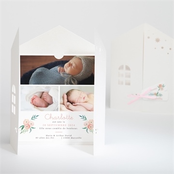 Faire-part naissance la révélation