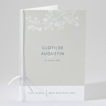 Livret de messe mariage esperluette