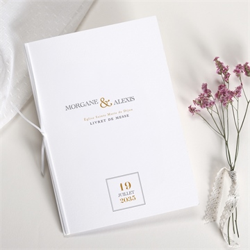 Livret de messe mariage lettre moderne