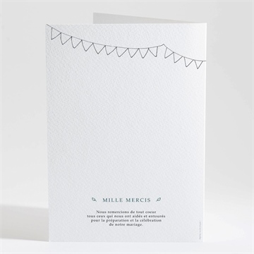 Livret de messe mariage belle couronne - Dos du livret