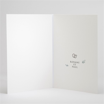 Livret de messe mariage belle couronne - Intérieur du livret