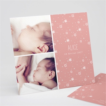 Faire-part naissance constellation