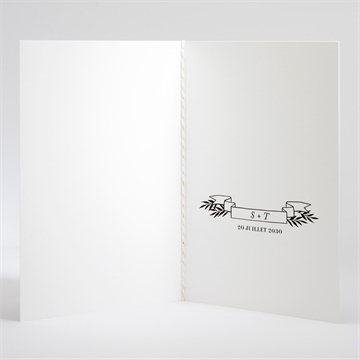 Livret de messe mariage gravure secrète - Intérieur du livret