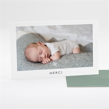 Remerciement naissance signature