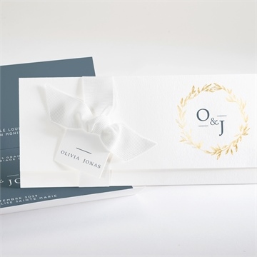 Faire-part mariage délicatesse