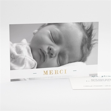 Remerciement naissance belle inscription