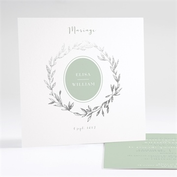 Faire-part mariage chaude ambiance