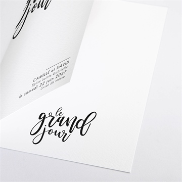 Livret de messe mariage le grand jour - Détail du livret