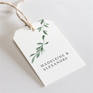 Etiquette mariage a l'ombre de l'olivier