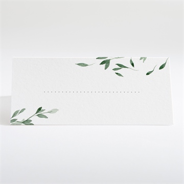 Marque-place mariage a l'ombre de l'olivier - Dos du marque-place