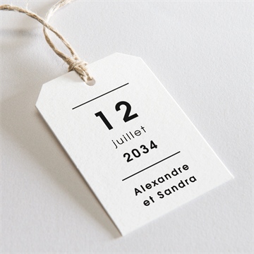 Etiquette mariage tendresse