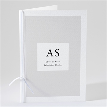 Livret de messe mariage que je t'aime