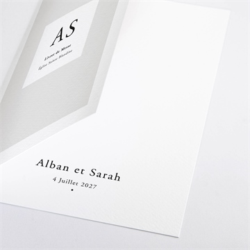 Livret de messe mariage que je t'aime - Détails du livret