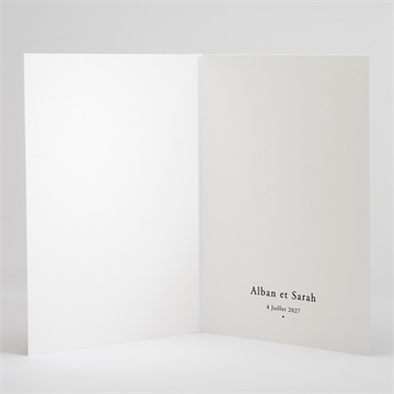 Livret de messe mariage que je t'aime - Intérieur du livret