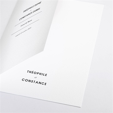 Livret de messe mariage précieux cadeau - Détail du livret