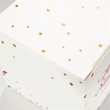 Boîte de dragées mariage baroque - Marquage à chaud CUIVRE