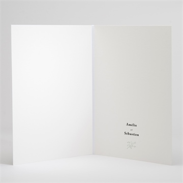 Livret de messe mariage belle nature - Intérieur du livret