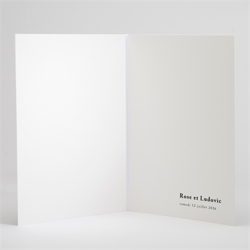 Livret de messe mariage mon roc - Intérieur du livret