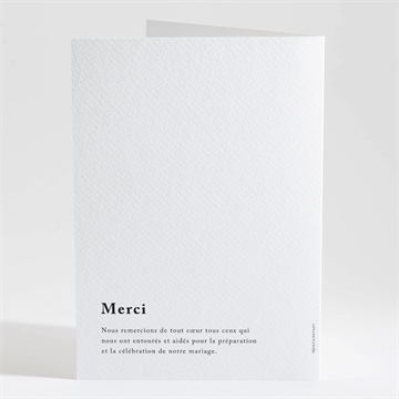 Livret de messe mariage mon roc - Dos du livret