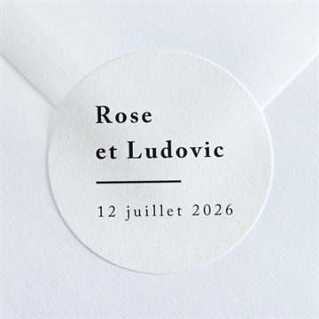 Sticker mariage mon roc