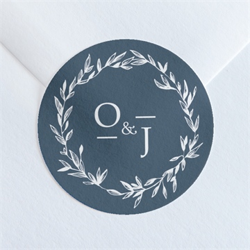 Sticker mariage délicatesse