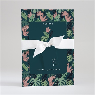 Faire-part mariage champêtre design