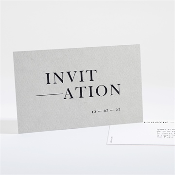 Carton d'invitation mariage texture marbrée