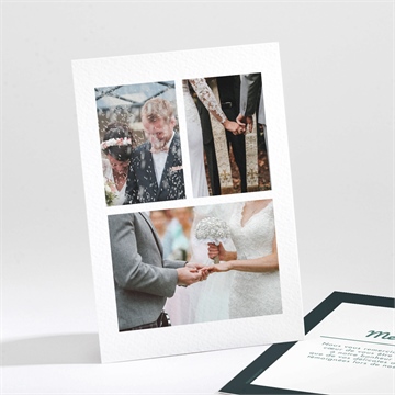 Remerciement mariage save the date gravure