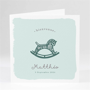 Faire-part naissance petit canasson