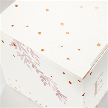 Boîte de dragées mariage sous le saule - Marquage à chaud CUIVRE