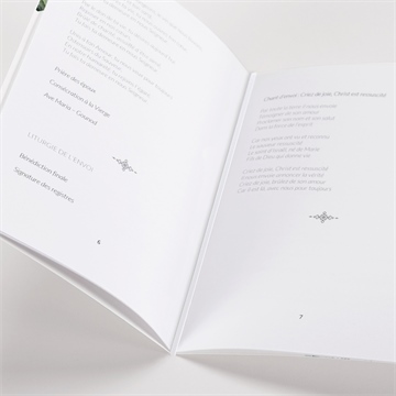 Livret de messe mariage explosion - Mise en situation