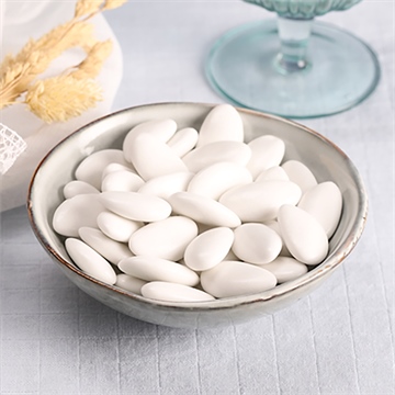 Dragées blanches pour communion - amande Avola - Mise en situation