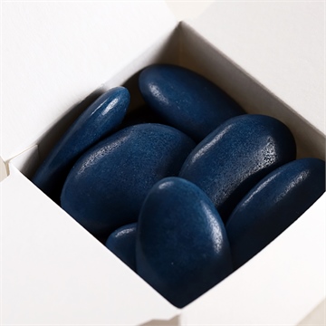 Dragées bleu marine pour communion - chocolat