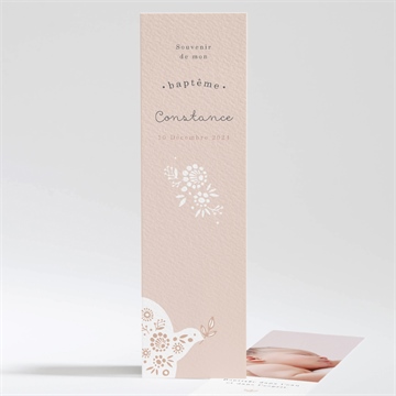 Signet baptême profil de colombe sticker