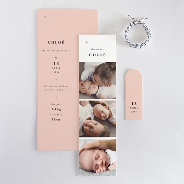 Faire-part naissance belle histoire - Vue d'ensemble