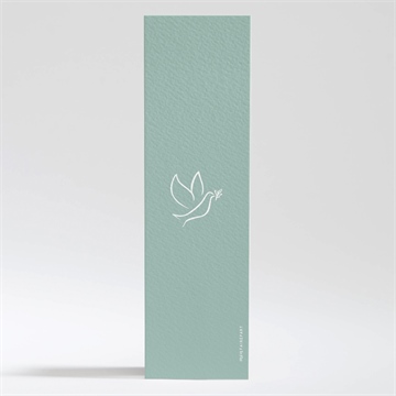 Signet baptême sceau chic - Dos du signet