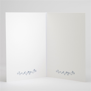 Livret de messe mariage composition végétale - Intérieur du livret