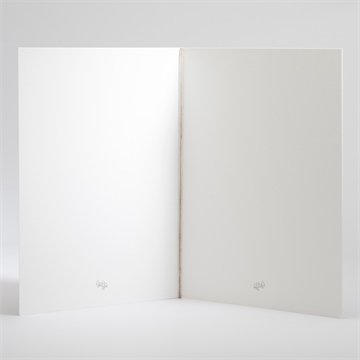 Livret de messe baptême gravure sur kraft - Intérieur du livret