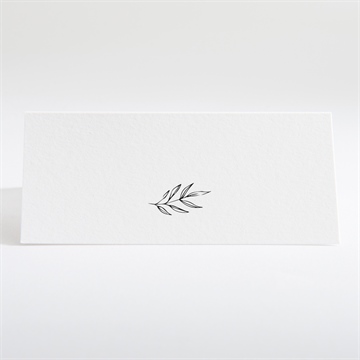 Marque-place communion l'évidence - Dos du marque-place