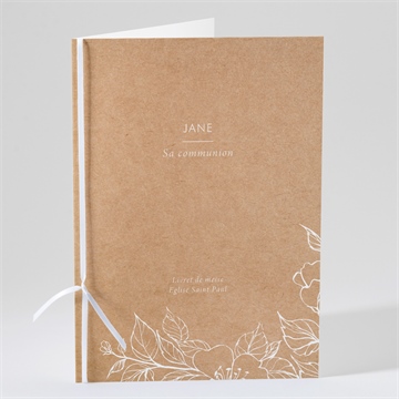 Livret de messe communion illuminations portrait