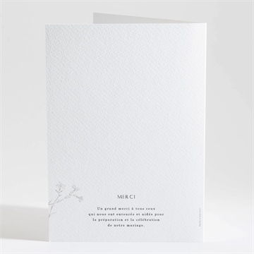 Livret de messe mariage tendre couronne - Dos du livret