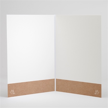 Livret de messe baptême pele mele photo original - Intérieur du livret