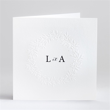 Faire-part mariage sublime