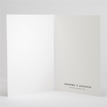 Livret de messe mariage sublime - Intérieur du livret