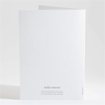 Livret de messe mariage gravure - Dos du livret