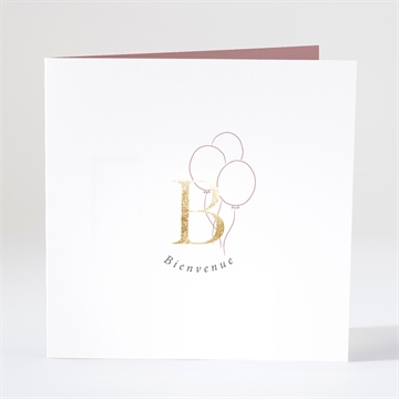 Faire-part naissance les petits ballons