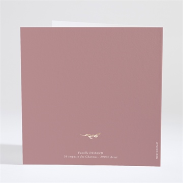 Faire-part naissance les petits ballons - Dos du faire-part